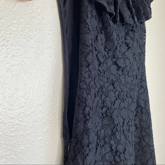 Sandro Paris Poetry Black Lace Romper - Picture 6 of 8